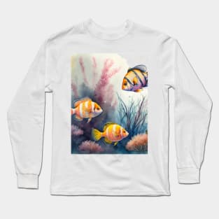 Tropical fishes #1 Long Sleeve T-Shirt